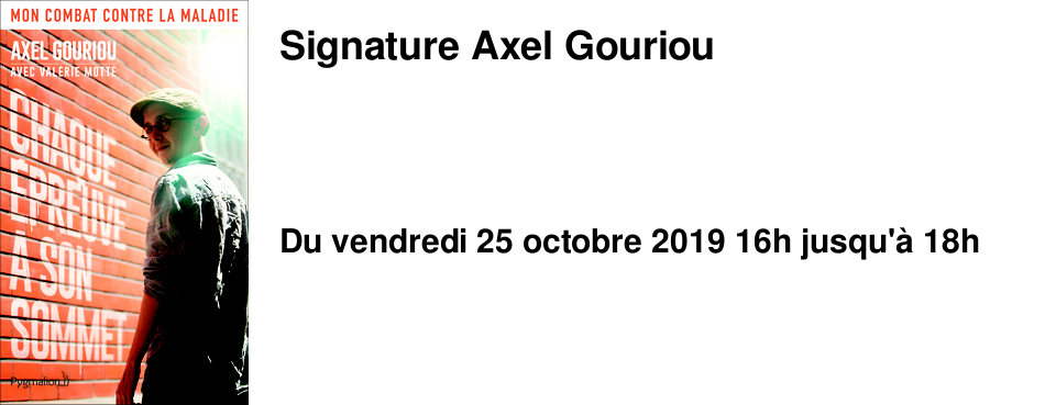 Signature Axel Gouriou