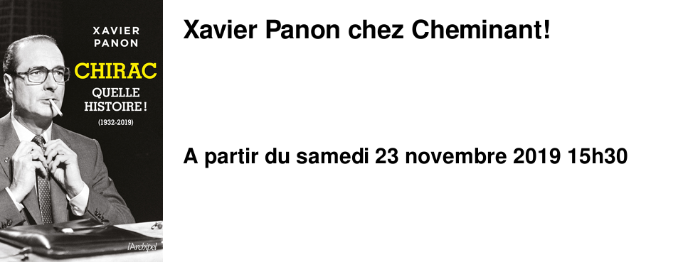 Xavier Panon chez Cheminant!