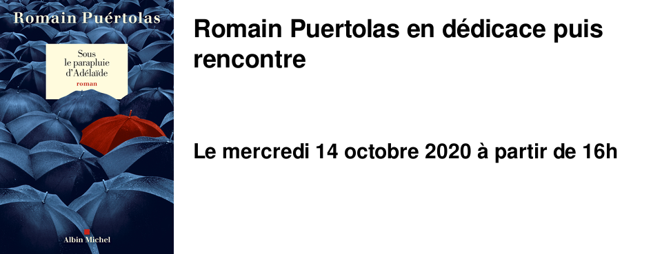 Romain Puertolas en d�dicace puis rencontre